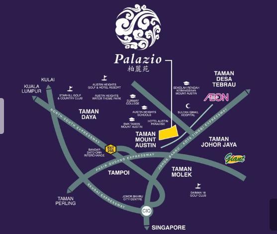 Austin Palazio Apartment Johor Bahru Buitenkant foto